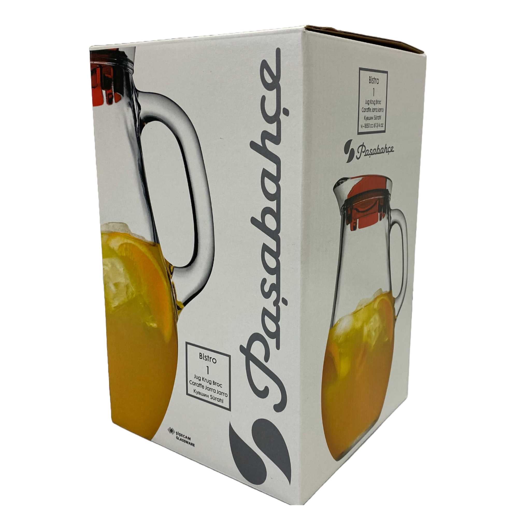 Pasabahce Glass Pitcher 1pc Pasabahce Glass Pitcher 1pc